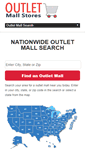 Mobile Screenshot of outletmallstores.com